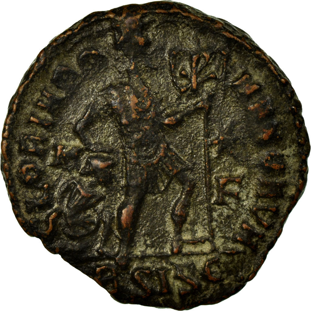 Valentinian I, Nummus, Siscia, Copper, EF(40-45), Cohen:12
