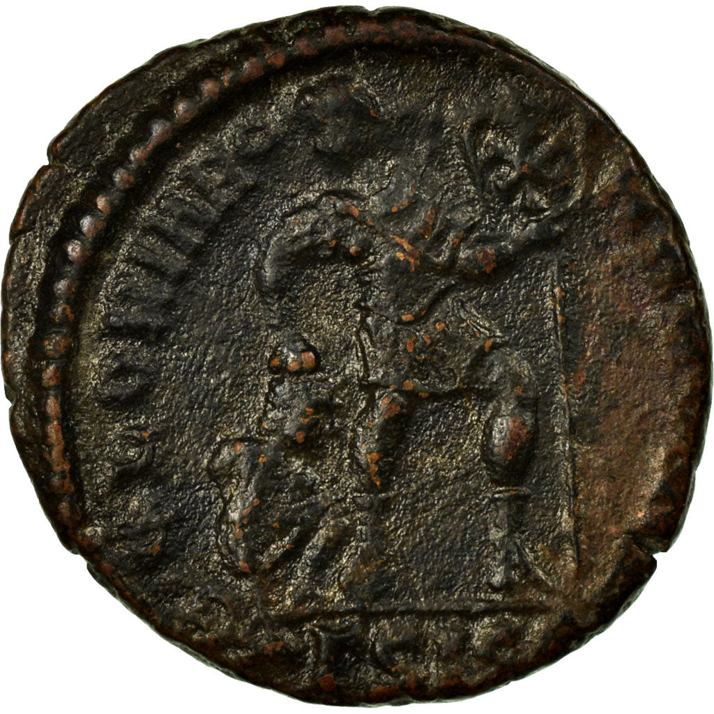 Valentinian I, Nummus, Siscia, Copper, AU(50-53), Cohen:12