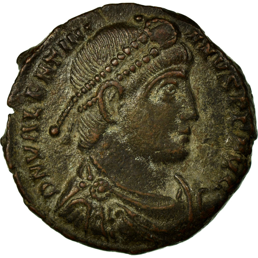 Valentinian I, Nummus, Siscia, Copper, AU(55-58), Cohen:12