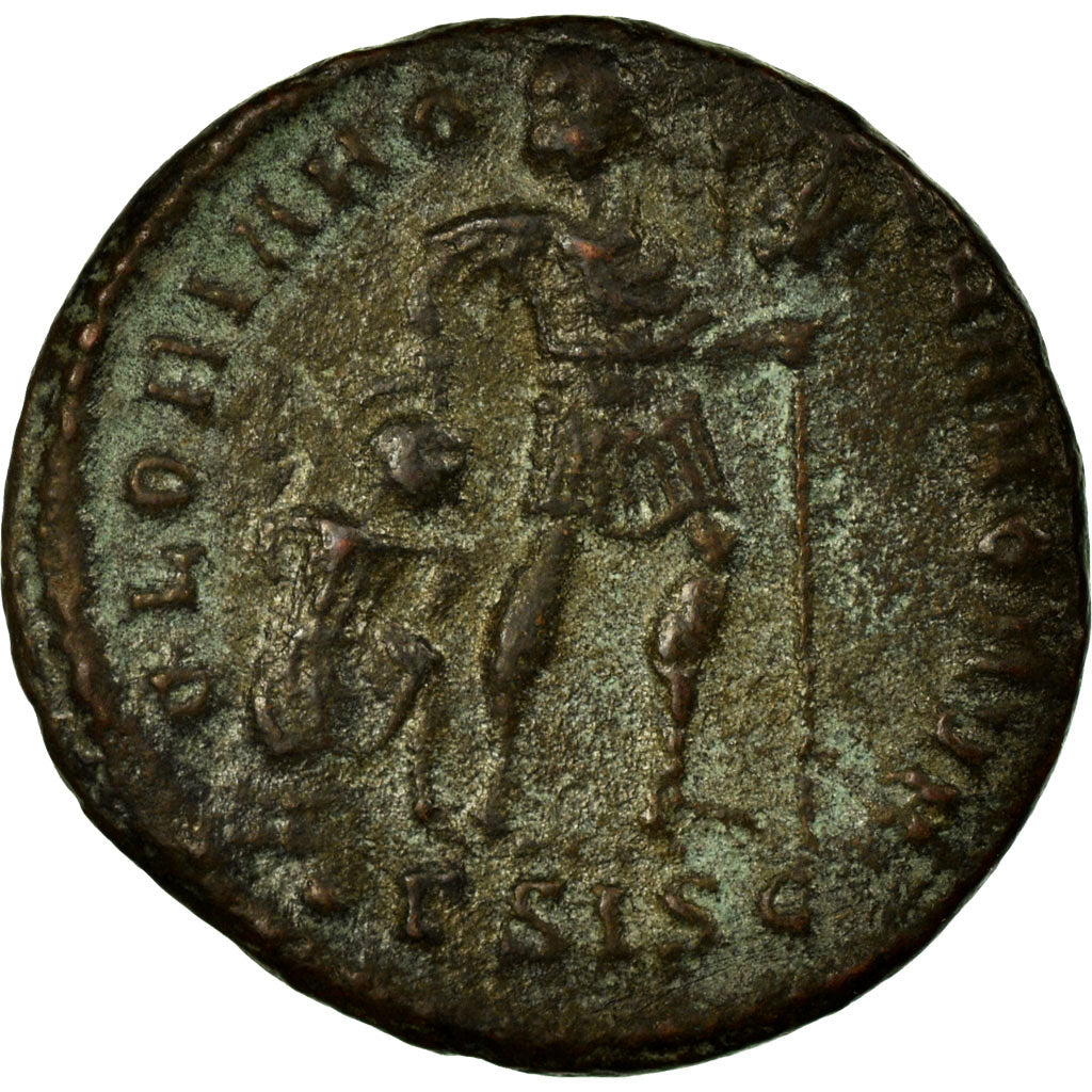 Valentinian I, Nummus, Siscia, Copper, AU(50-53), Cohen:12
