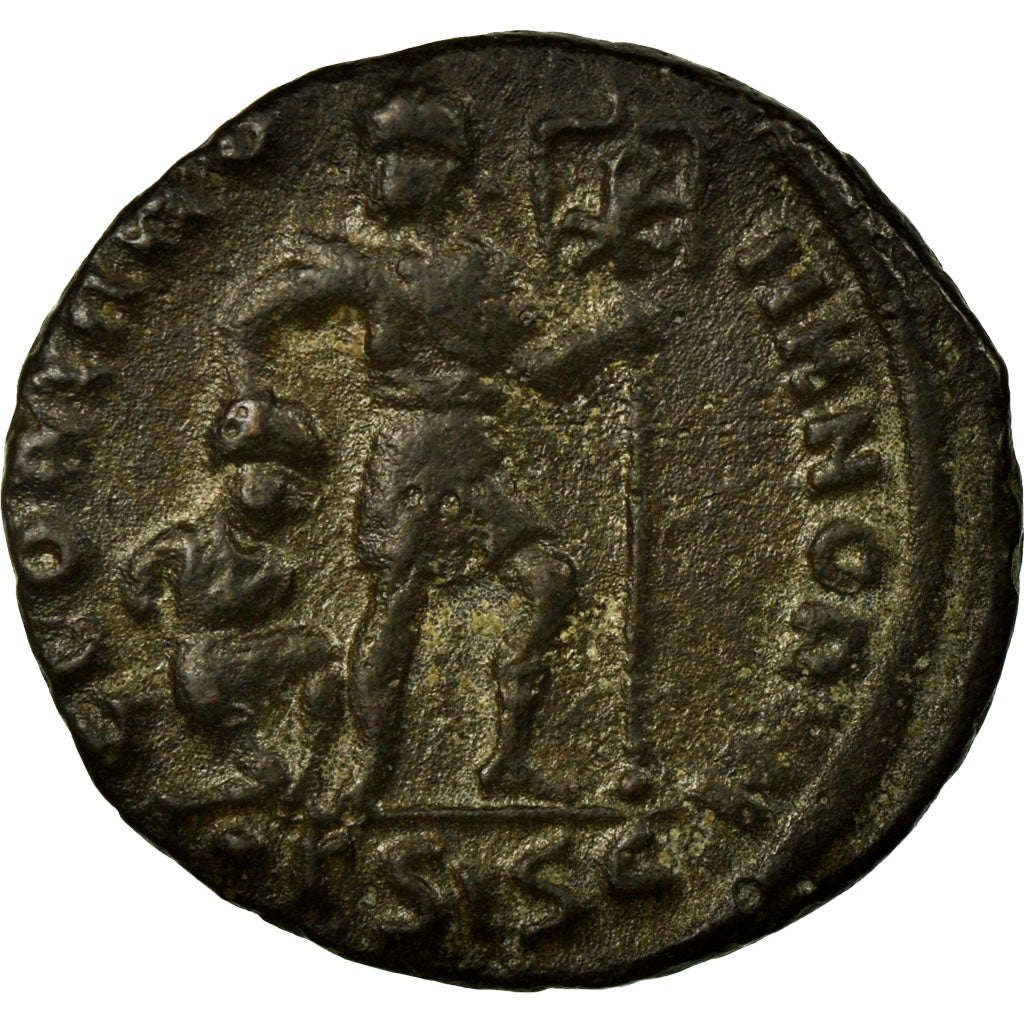 Valentinian I, Nummus, Siscia, Copper, EF(40-45), Cohen:12