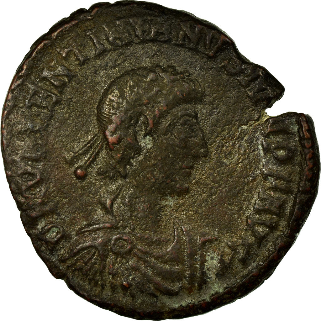 Valentinian II, Maiorina, Siscia, Copper, EF(40-45), Cohen:26
