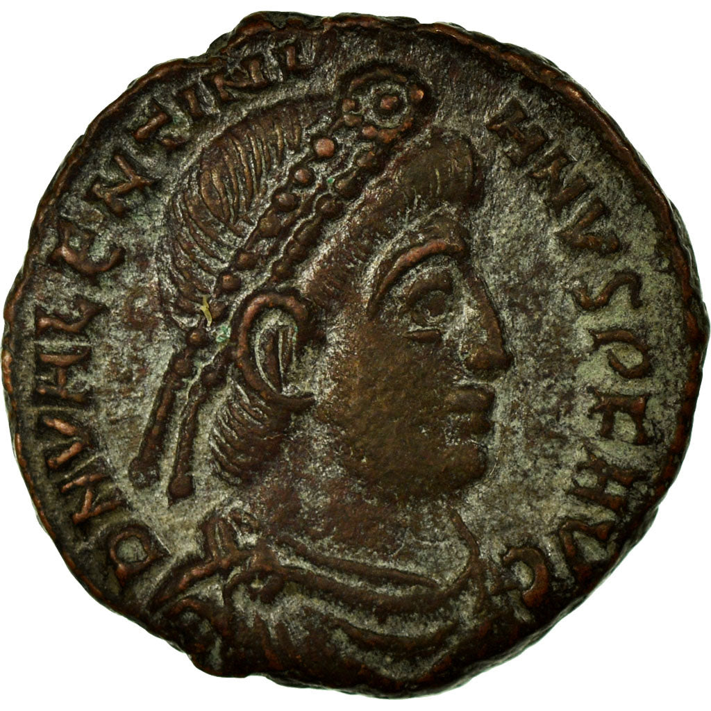 Valentinian I, Nummus, Siscia, Copper, AU(50-53), Cohen:37