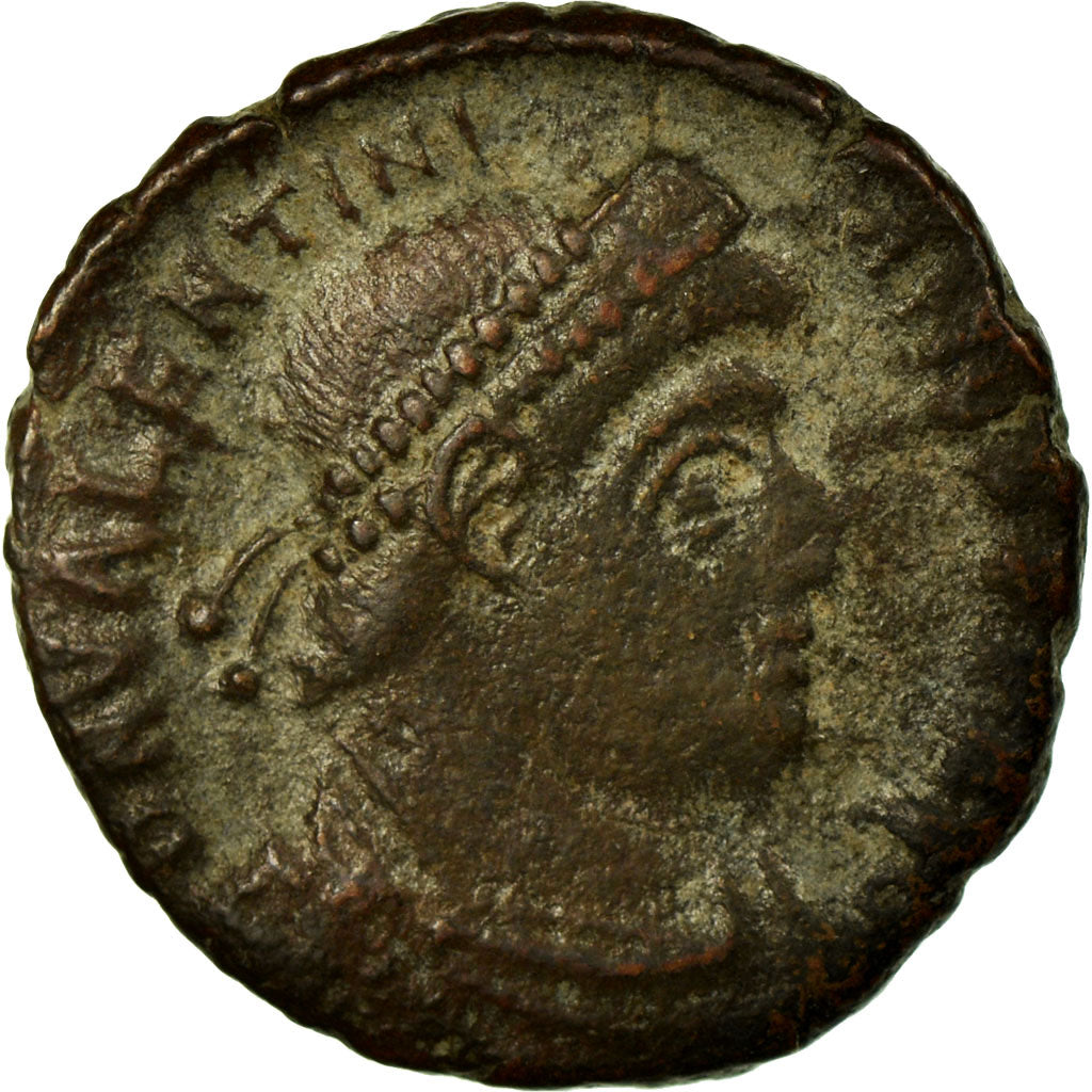 Valentinian I, Nummus, Siscia, Copper, EF(40-45), Cohen:37