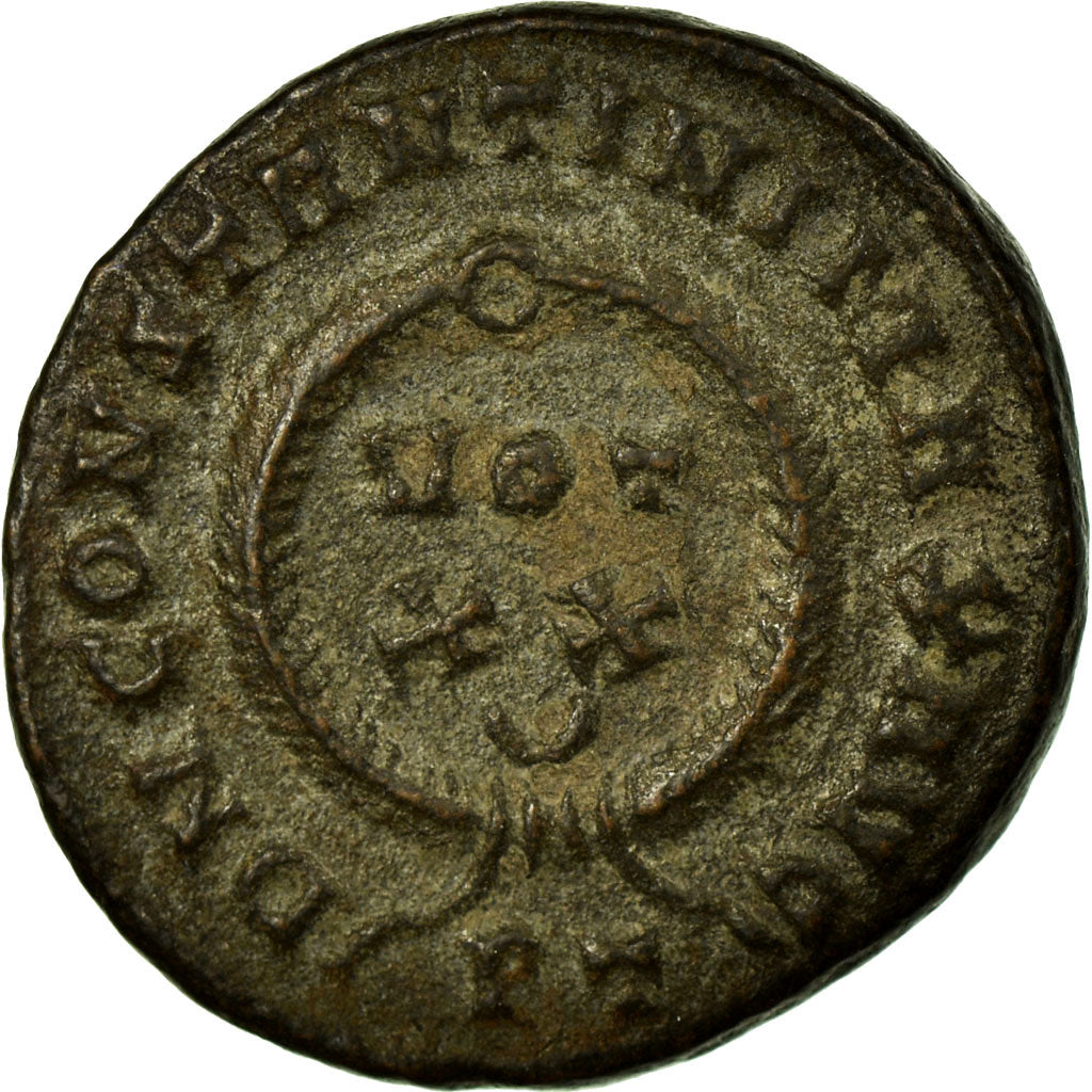 Constantine I, Nummus, Siscia, Copper, AU(50-53), Cohen:126