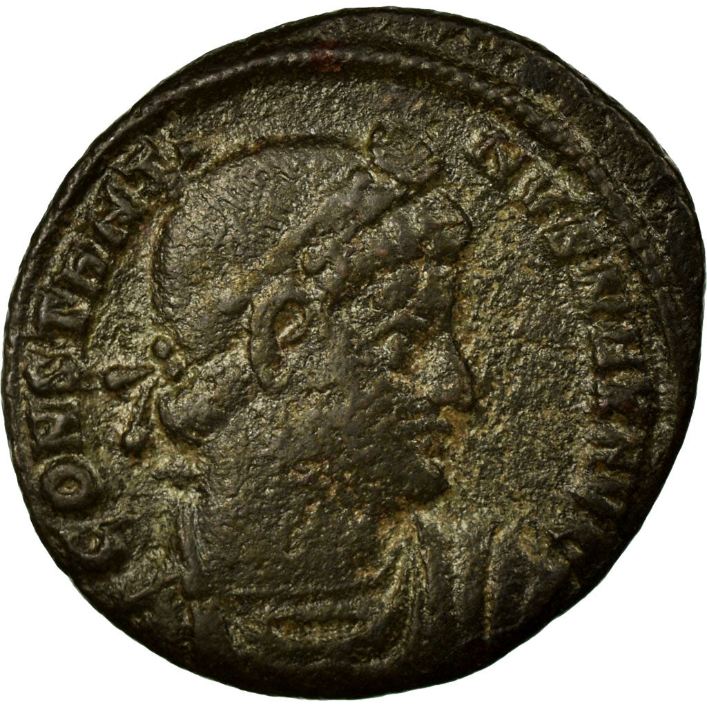 Constantine I, Nummus, Heraclea, Copper, EF(40-45), Cohen:254