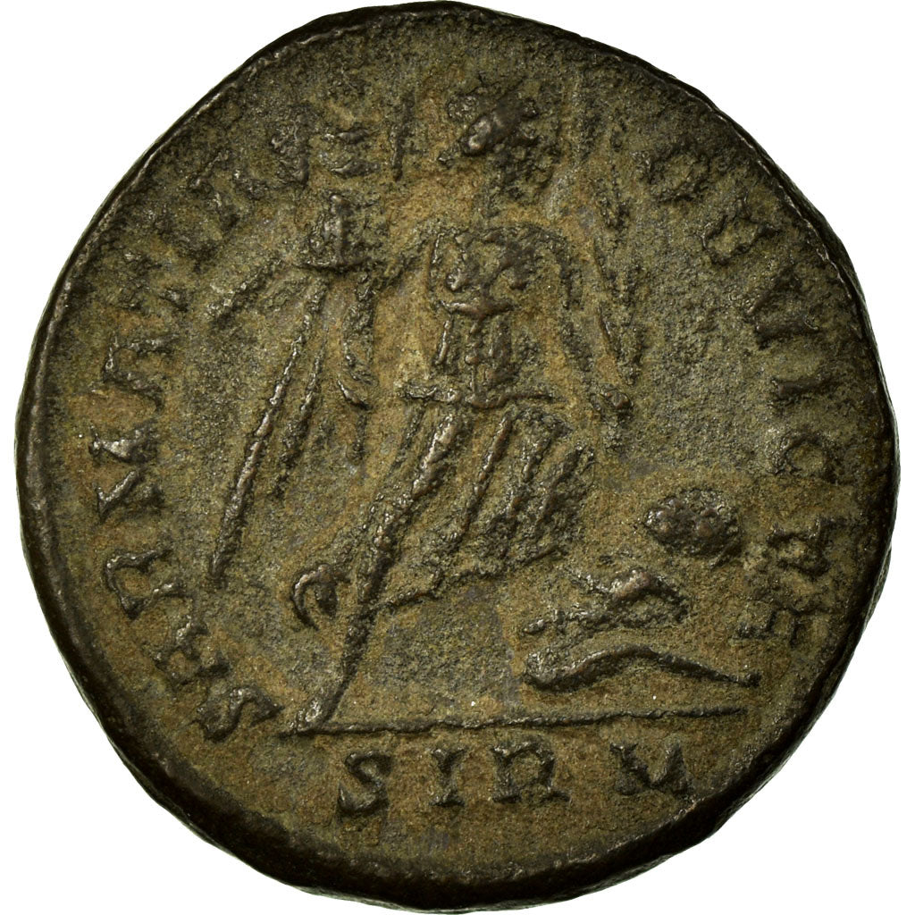 Constantine I, Nummus, Sirmium, Copper, AU(55-58), Cohen:487