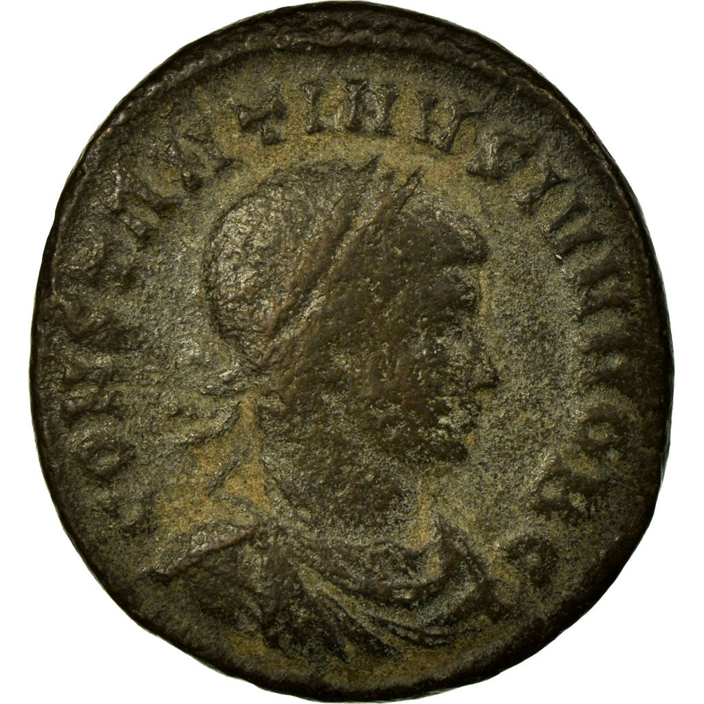 Constantine II, Nummus, Ticinum, Copper, AU(50-53), Cohen:99