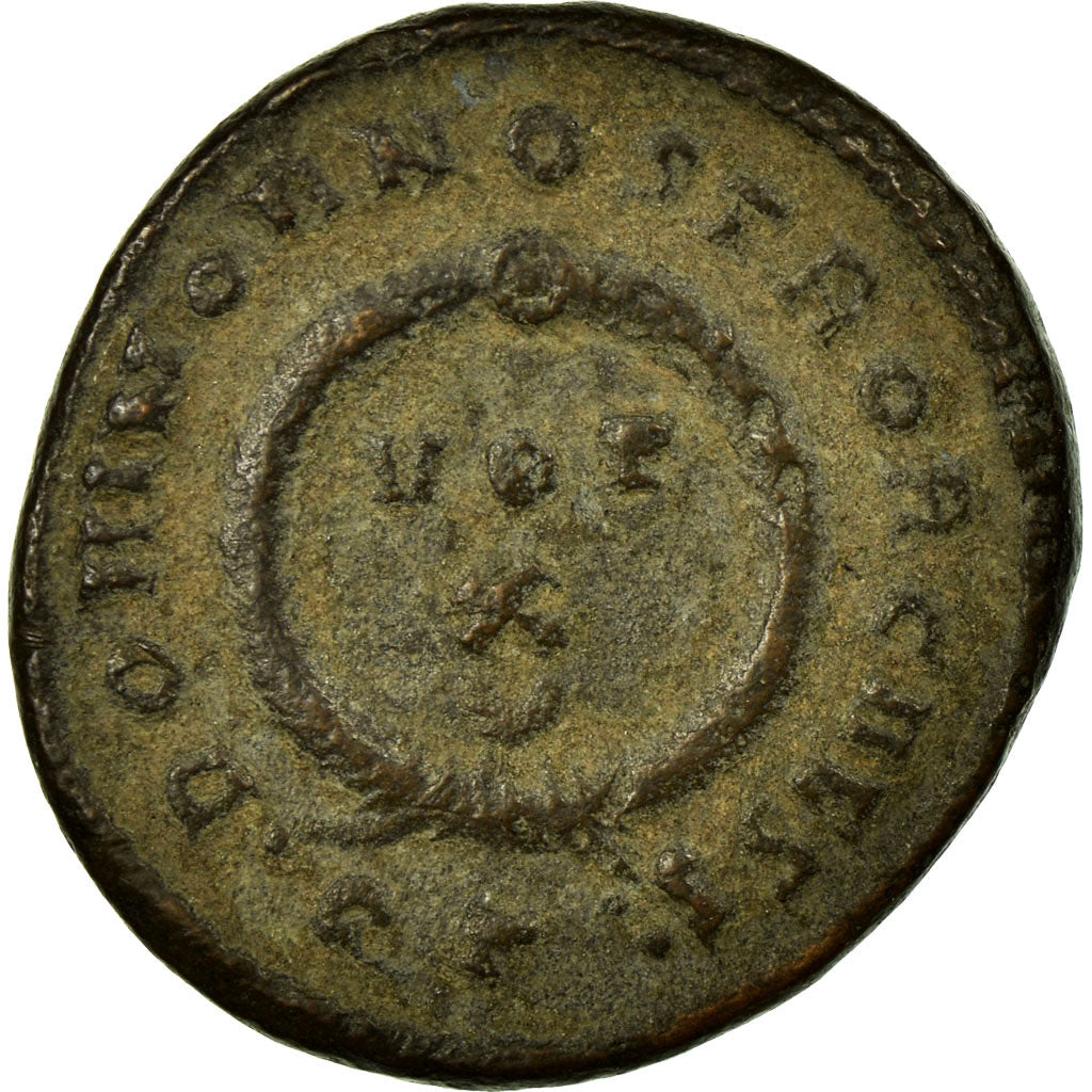 Constantine II, Nummus, Ticinum, Copper, AU(50-53), Cohen:99