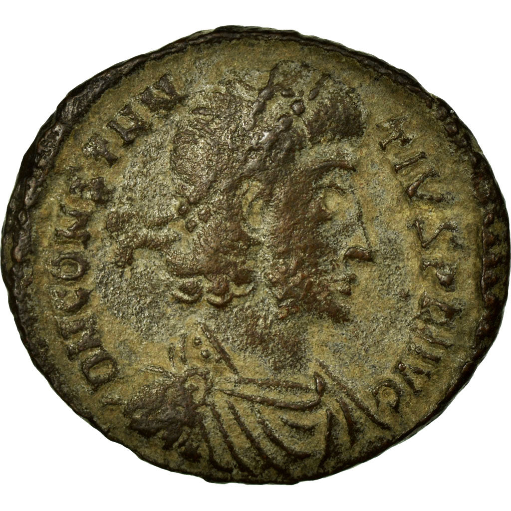 Constantius II, Nummus, Siscia, Koper, ZF, Cohen:45