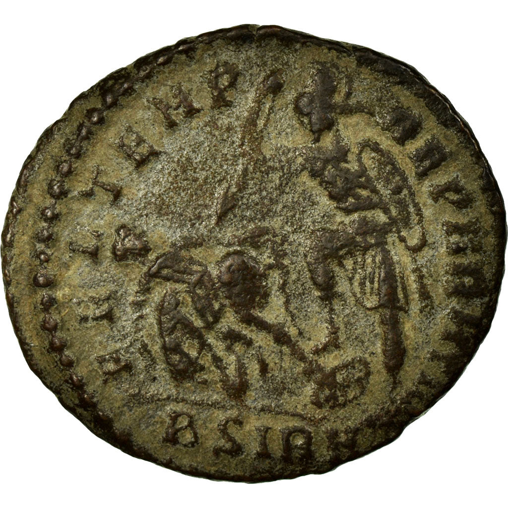 Constantius II, Nummus, Siscia, Koper, ZF, Cohen:45