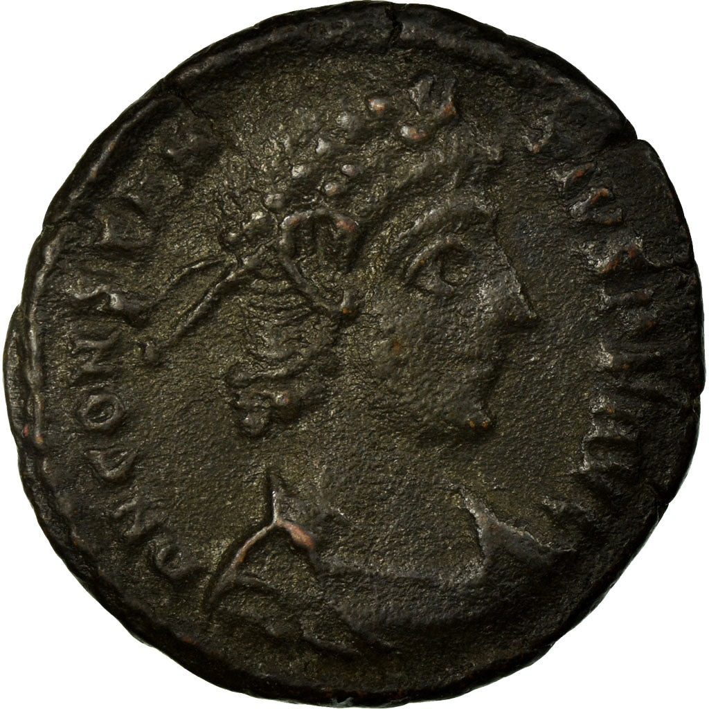 Constantius II, Nummus, Siscia, Rame, MB+, Cohen:45