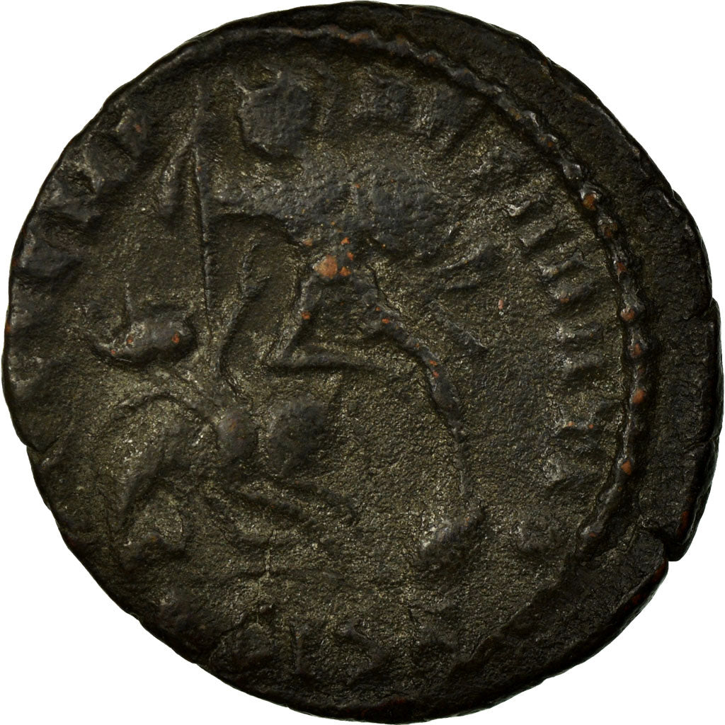 Constantius II, Nummus, Siscia, Rame, MB+, Cohen:45