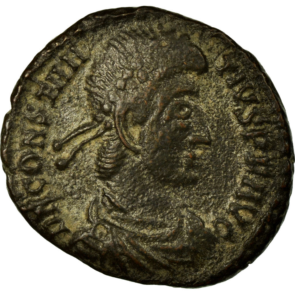 Constantius II, Nummus, Siscia, Koper, ZF, Cohen:45