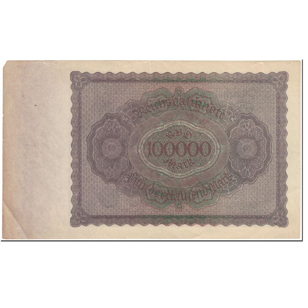 Banknote, Germany, 100,000 Mark, 1923, 1923-02-01, KM:83a, AU(55-58)