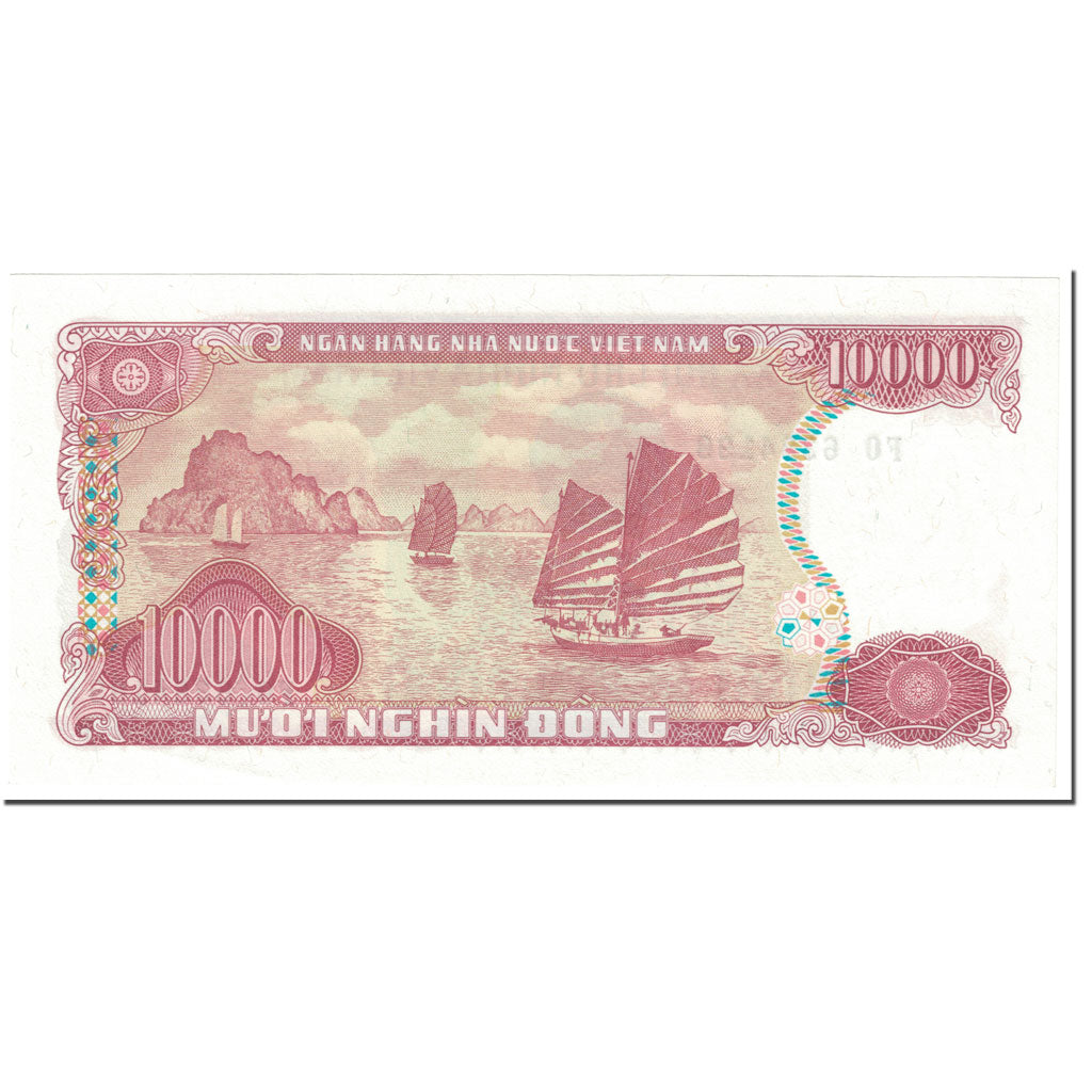 Billet, Viet Nam, 10,000 D<ox>ng, 1993, 1993-10-15, KM:115a, NEUF