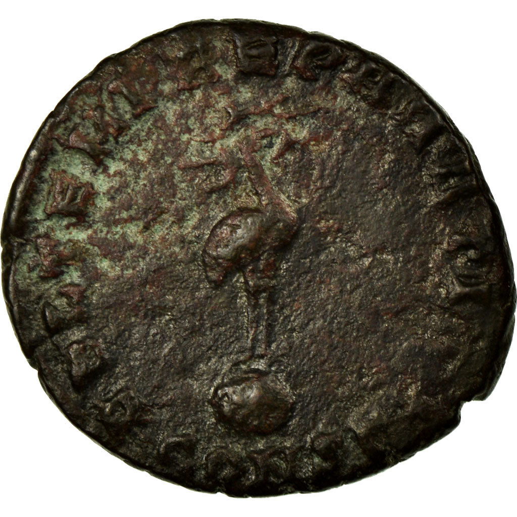 Constance II, Nummus, Constantinople, Cuivre, TTB, Cohen:57