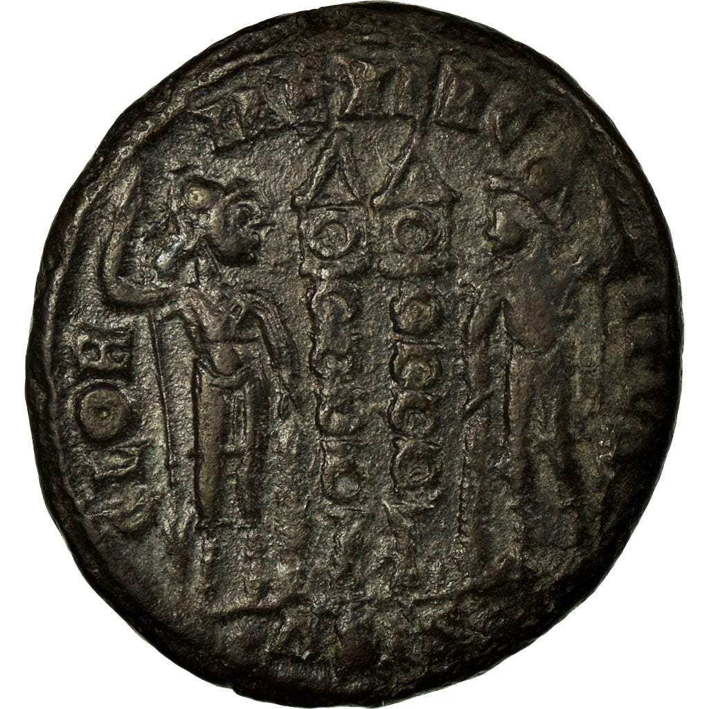 Constantius II, Nummus, Siscia, Copper, EF(40-45), Cohen:104