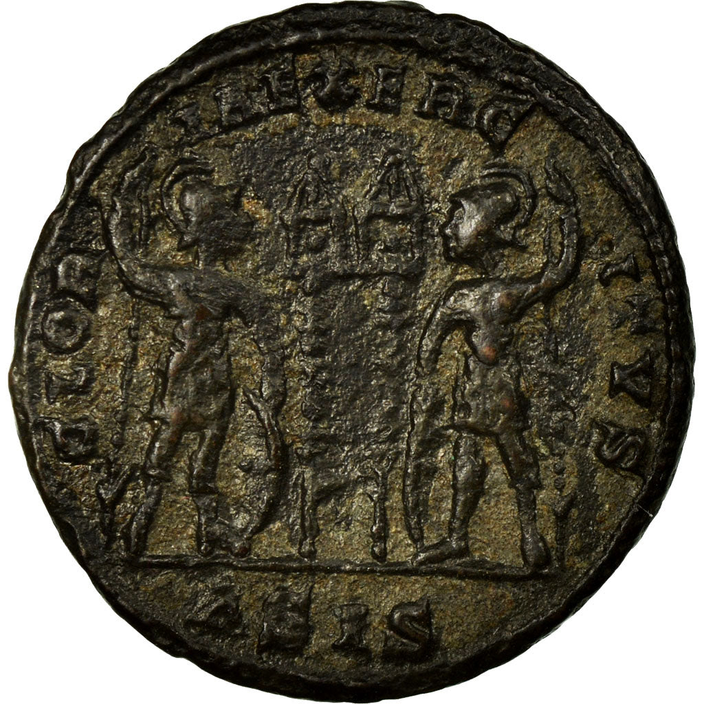 Constantius II, Nummus, Siscia, Copper, EF(40-45), Cohen:104