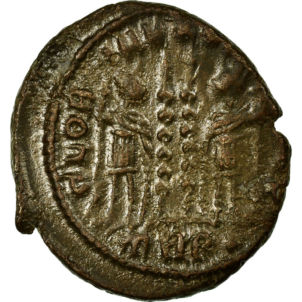 Constantius II, Nummus, Trier, Koper, ZF, Cohen:104