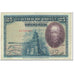 Banknote, Spain, 25 Pesetas, 1928, 1928-08-15, KM:74a, VF(20-25)