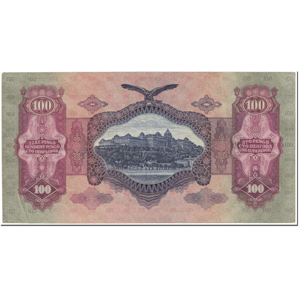 Biljet, Hongarije, 100 Pengö, 1930, 1930-07-01, KM:98, SUP