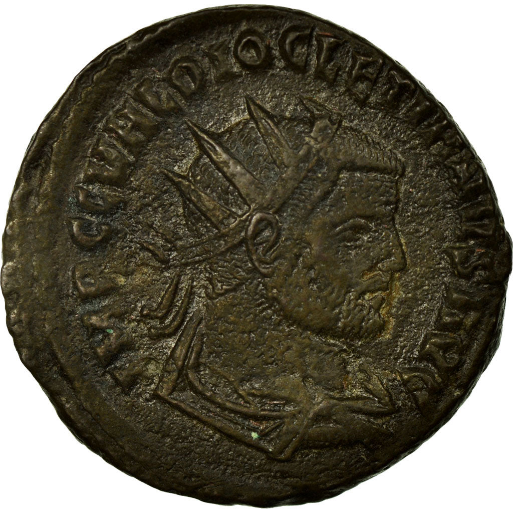 Diocletian, Antoninianus, Heraclea, Billon, AU(50-53), Cohen:33