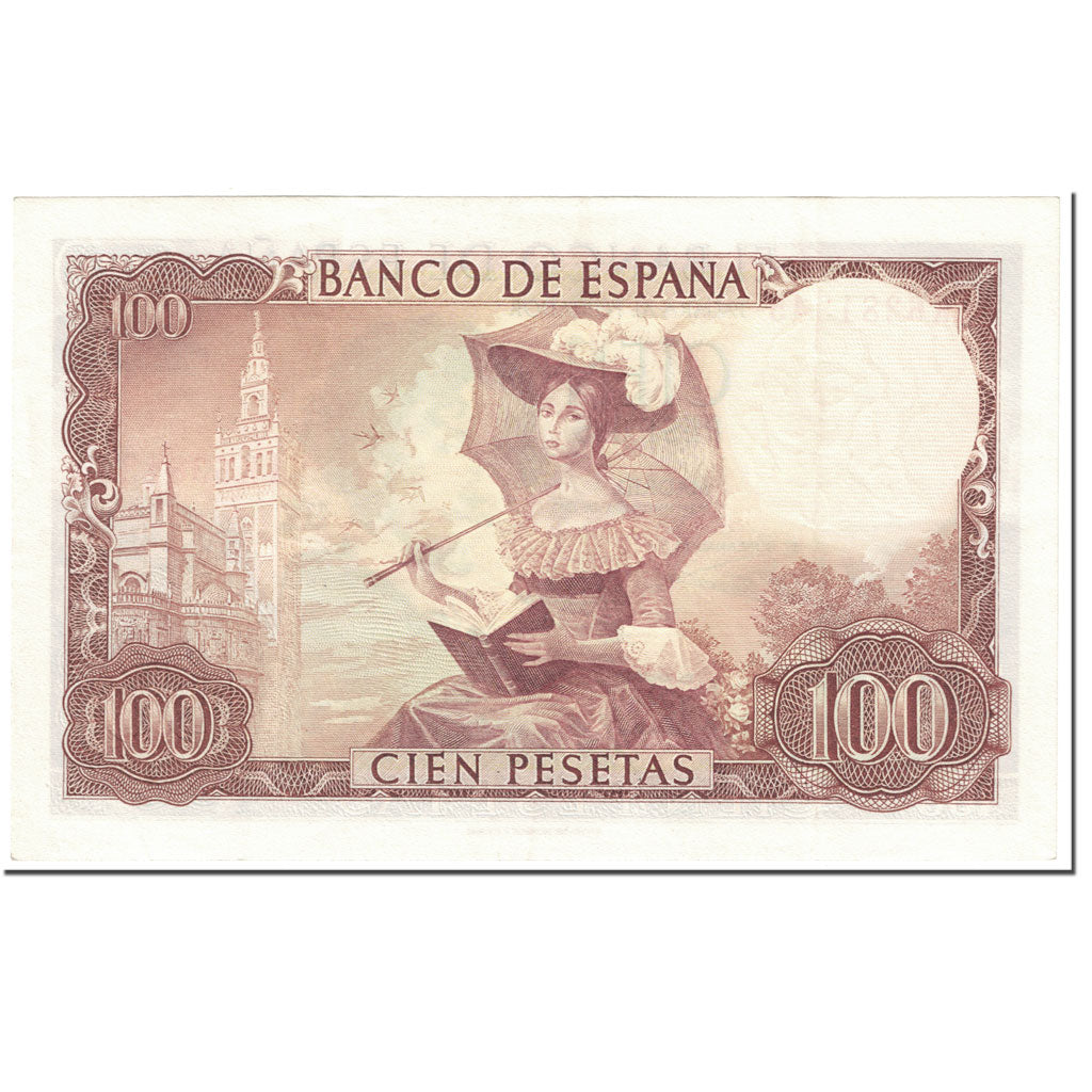 Billete, 100 Pesetas, 1965, España, 1965-11-19, KM:150, EBC