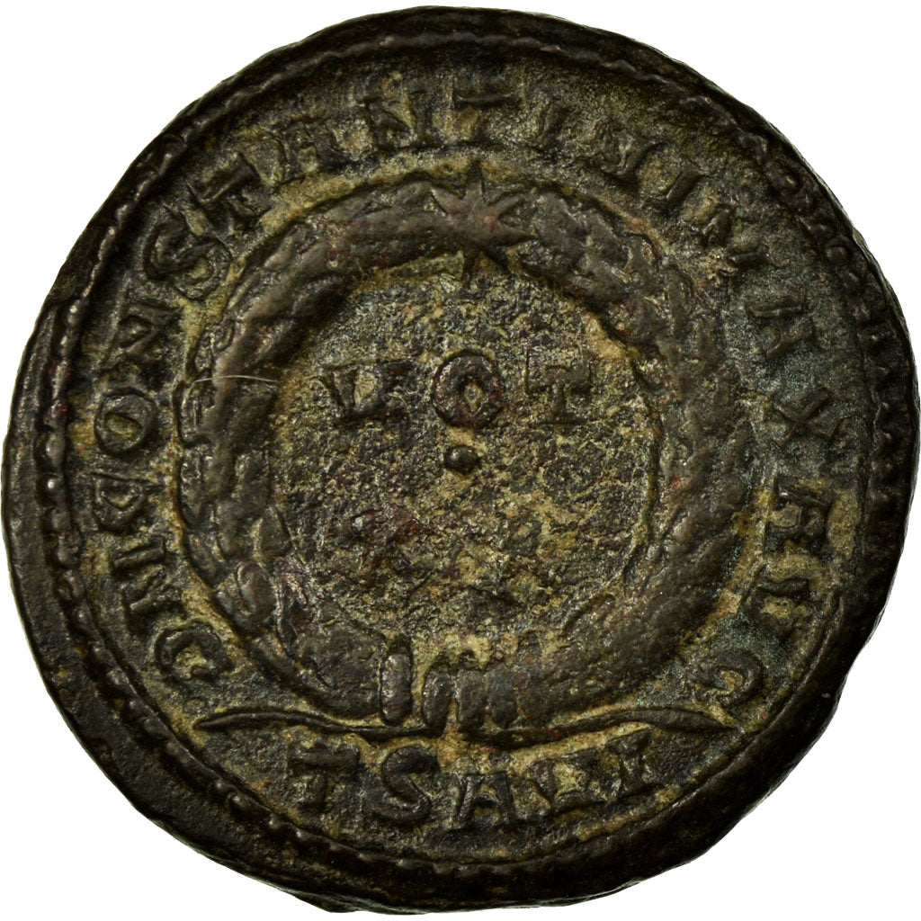 Constantijn I, Nummus, Thessalonica, Koper, ZF+, Cohen:123