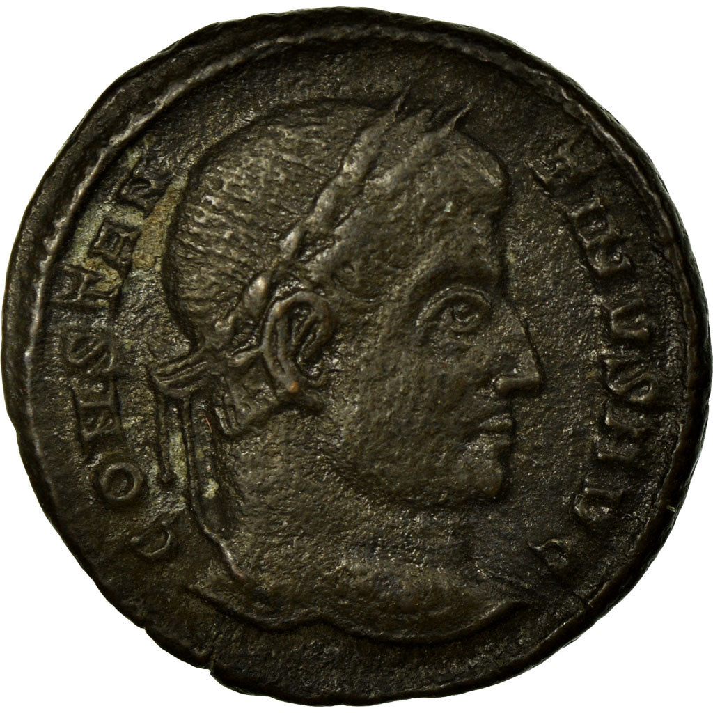 Constantine I, Nummus, Siscia, Copper, AU(55-58), Cohen:123