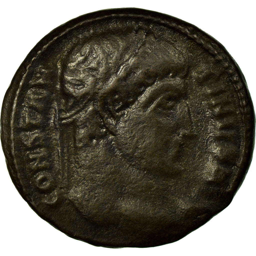 Constantijn I, Nummus, Thessalonica, Koper, ZF, Cohen:123