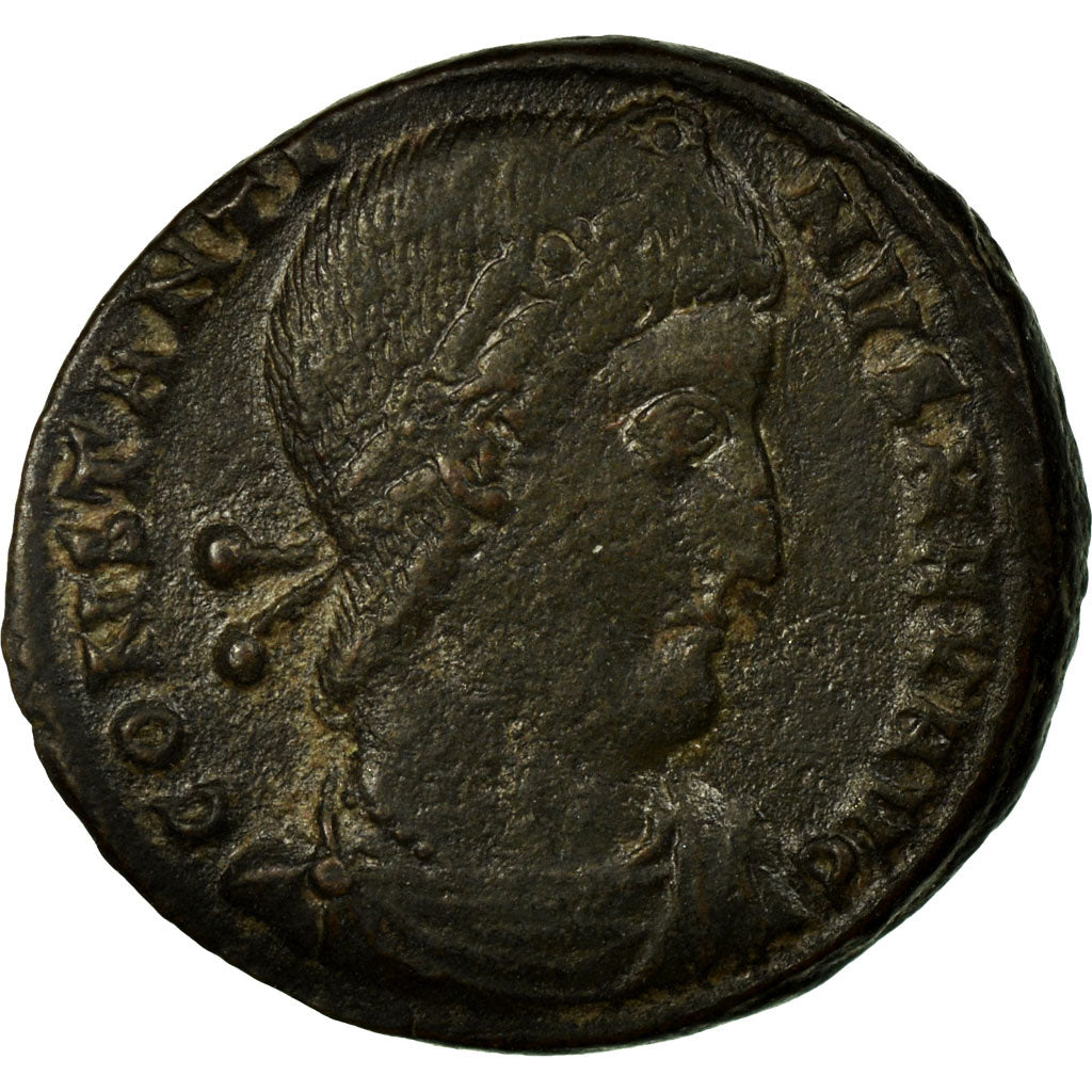 Constantine I, Nummus, Thessalonica, Copper, AU(50-53), Cohen:254