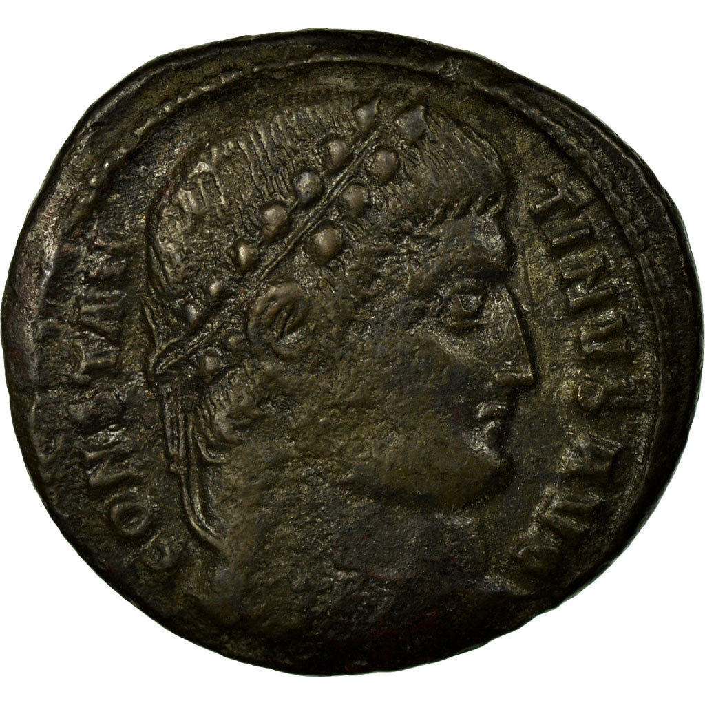 Constantine I, Nummus, Cobre, AU(50-53), Cohen:454