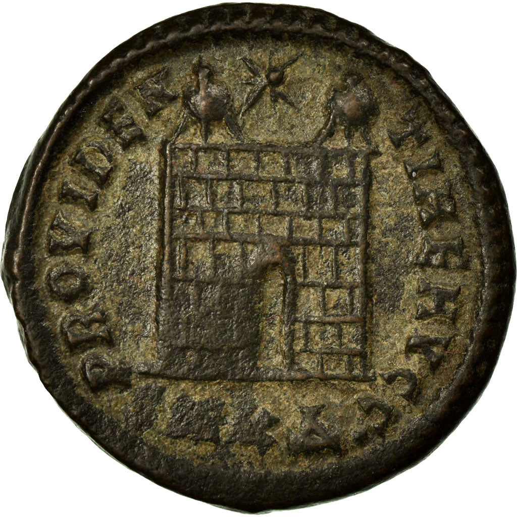 Constantine I, Nummus, Cyzicus, Copper, AU(50-53), Cohen:454