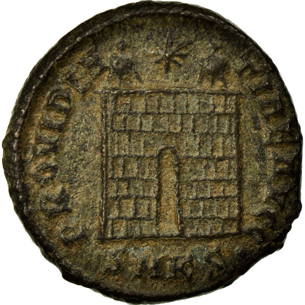 Constantine I, Nummus, Cyzicus, Copper, EF(40-45), Cohen:454