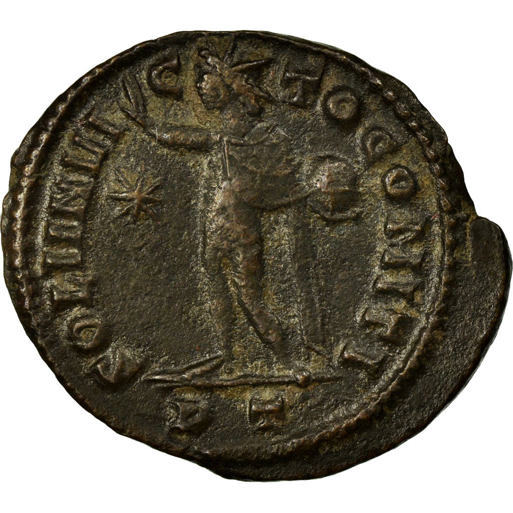 Constantine I, Follis, Ticinum, Copper, AU(55-58), Cohen:521