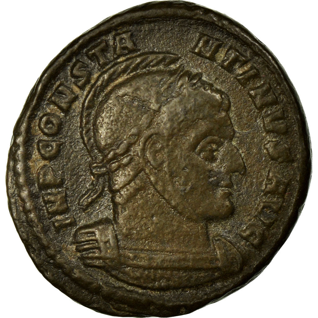 Constantine I, Nummus, Arles, Kupfer, SS+, Cohen:636