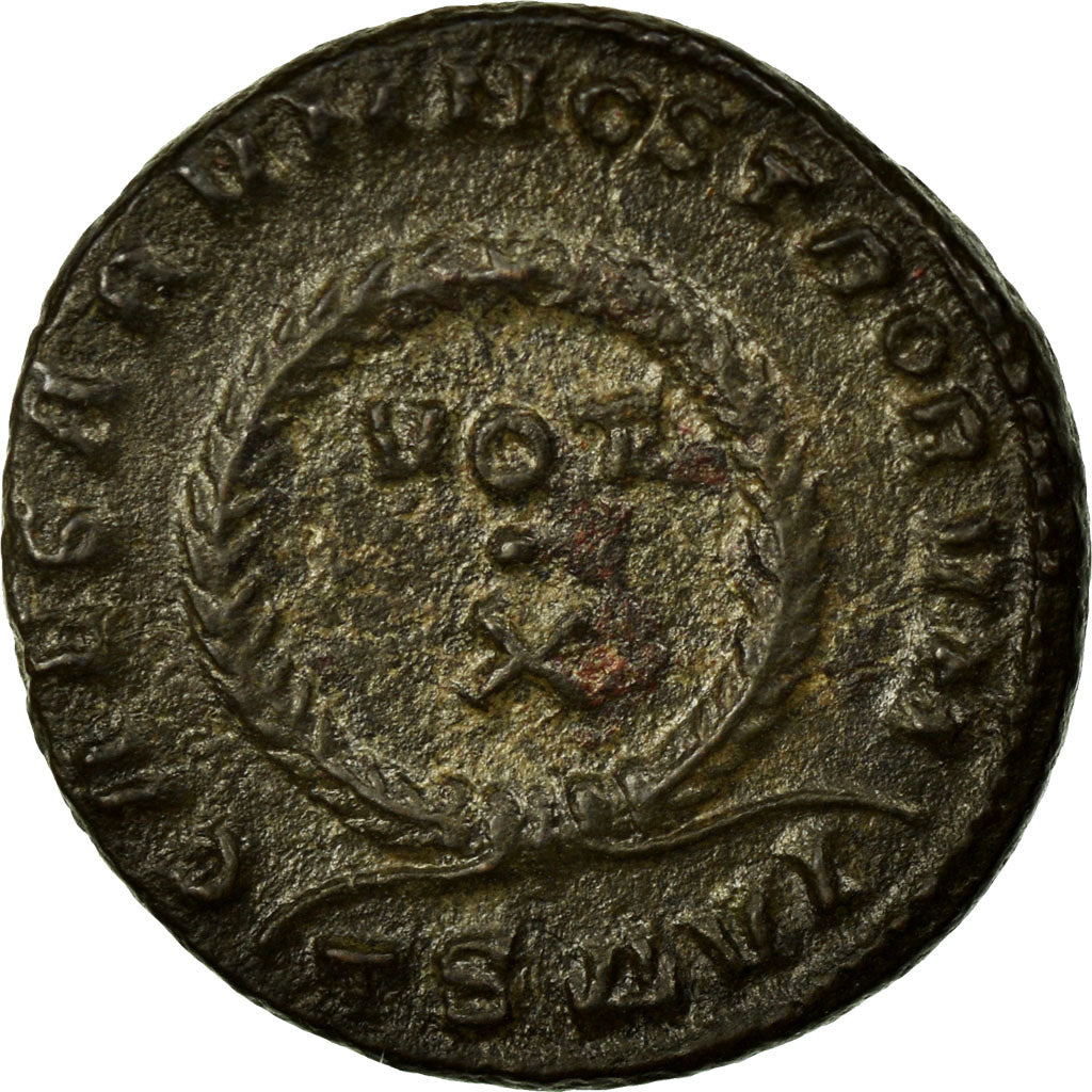 Crispus, Nummus, Thessalonica, Copper, AU(50-53), Cohen:47