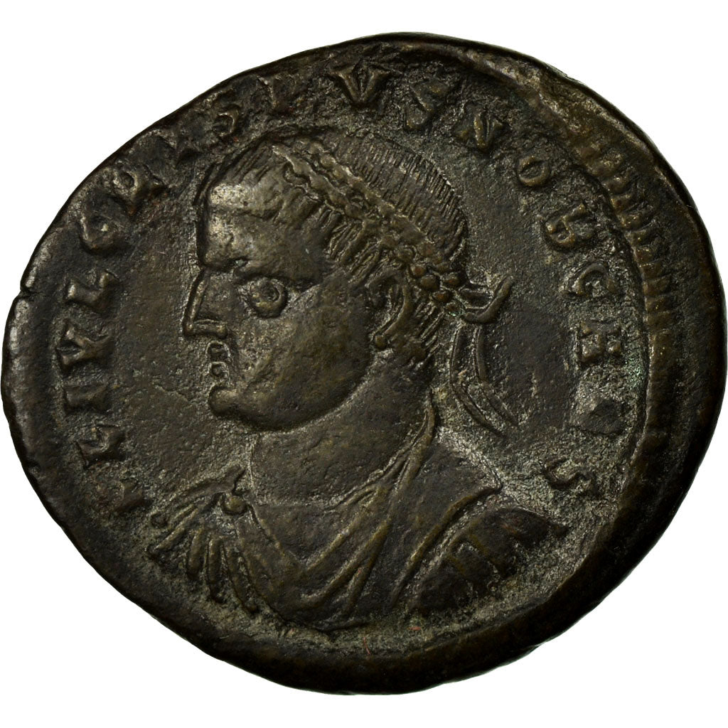 Crispus, Nummus, Cyzicus, Copper, AU(55-58), Cohen:126