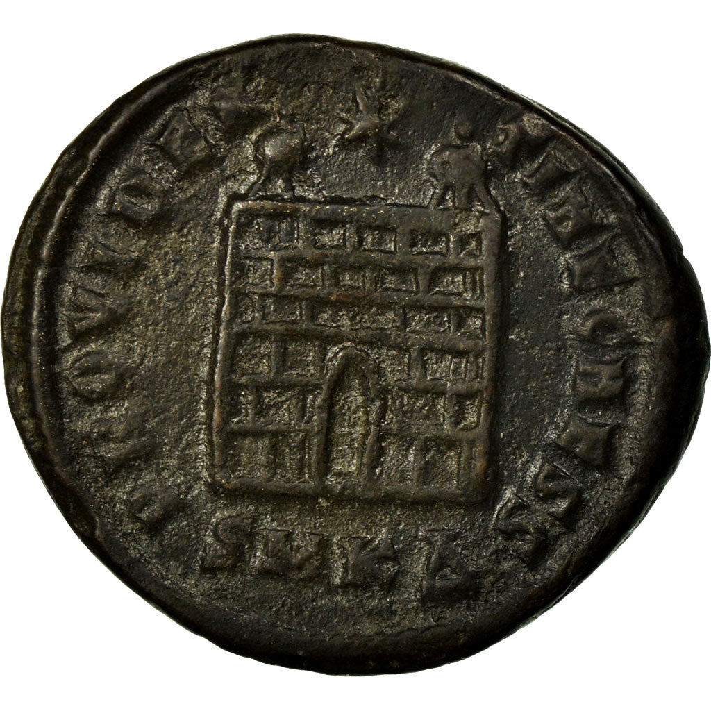 Crispus, Nummus, Cyzicus, Copper, AU(55-58), Cohen:126