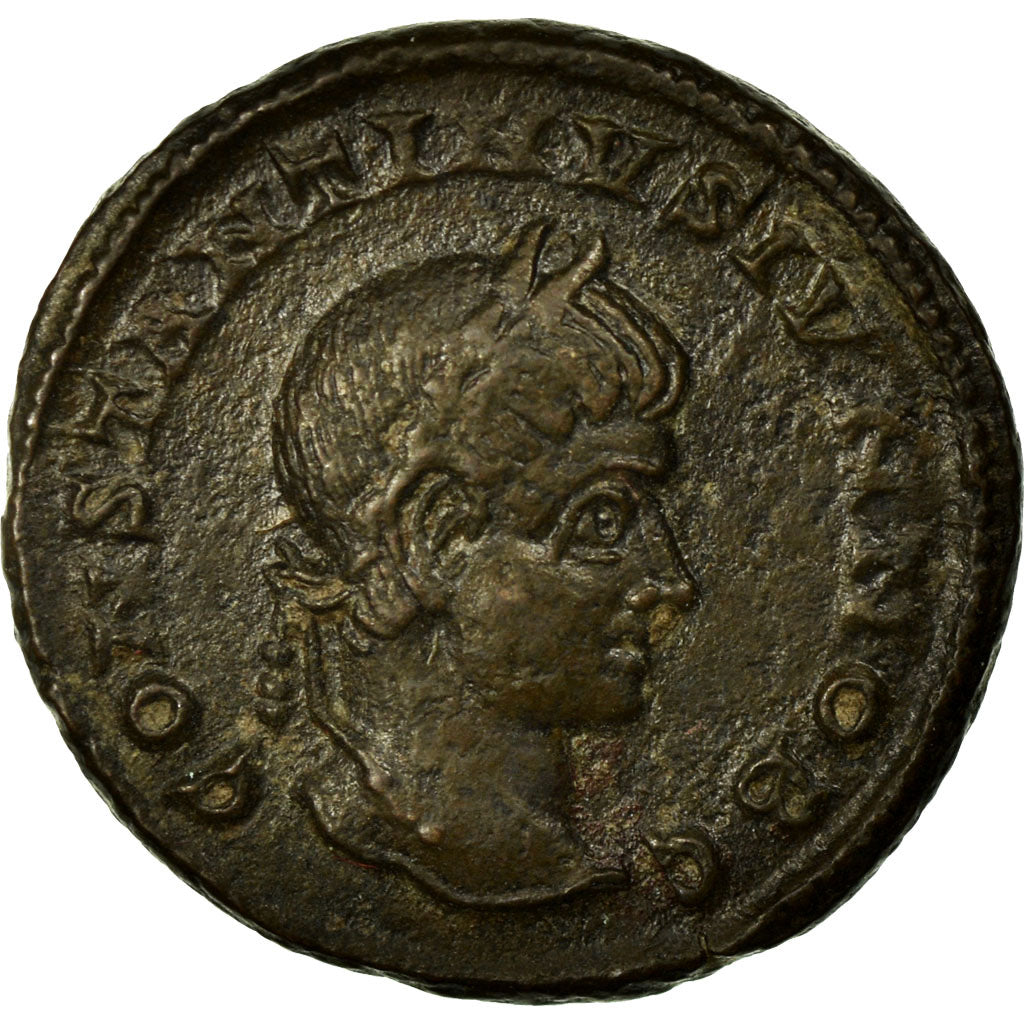Constantine II, Nummus, Siscia, Copper, AU(55-58), Cohen:31