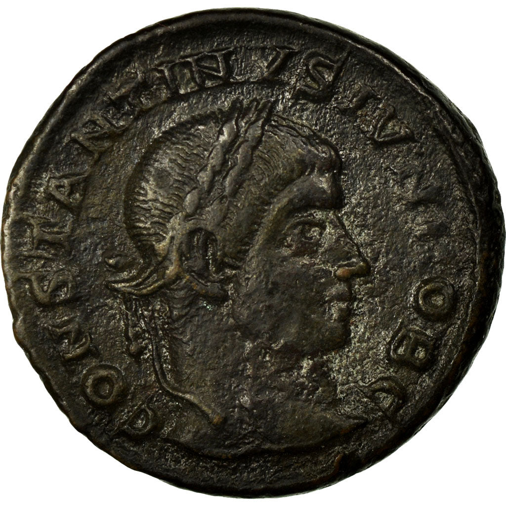 Constantine II, Nummus, Siscia, Copper, AU(55-58), Cohen:38