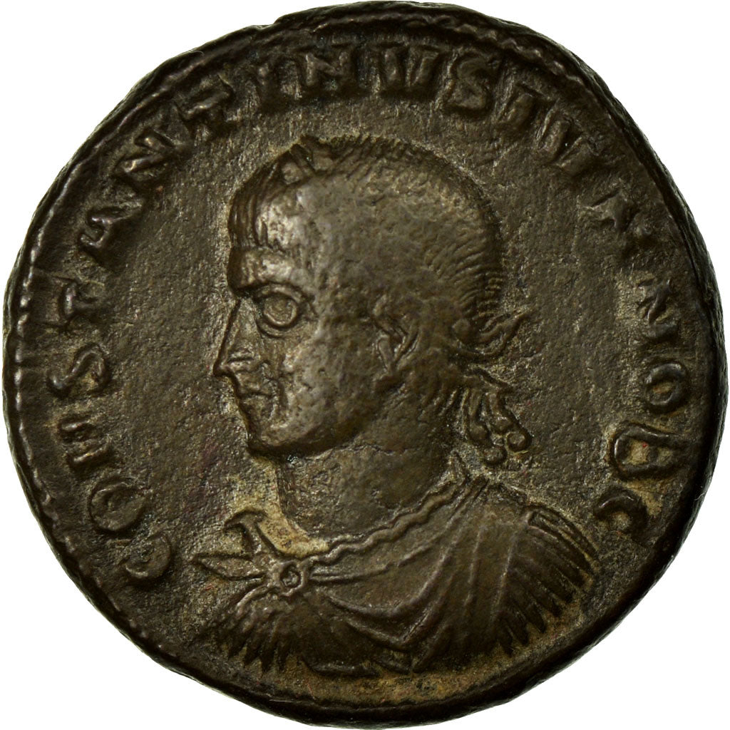 Constantine II, Nummus, Thessalonica, Copper, AU(50-53), Cohen:40