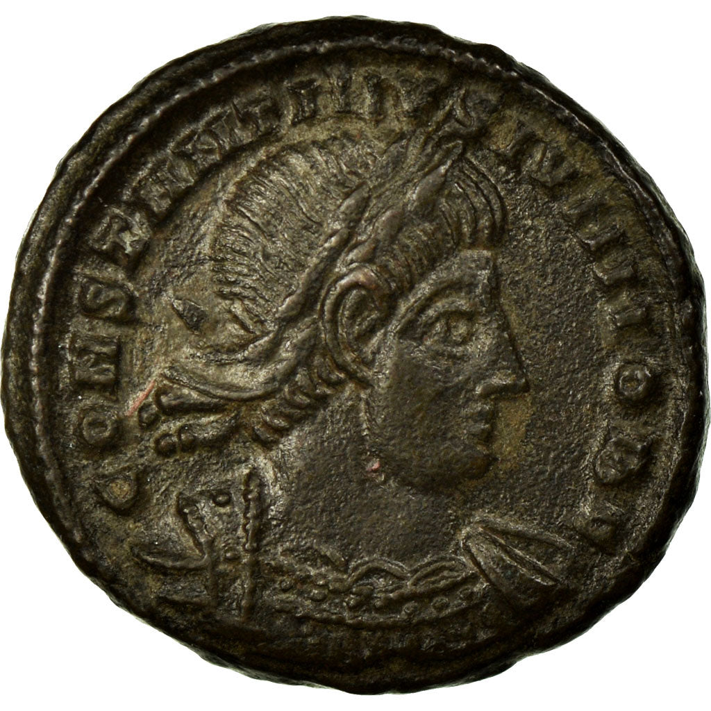 Constantine II, Nummus, Siscia, Copper, AU(55-58), Cohen:114
