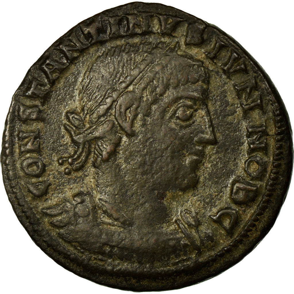 Constantine II, Nummus, Thessalonica, Copper, AU(50-53), Cohen:122