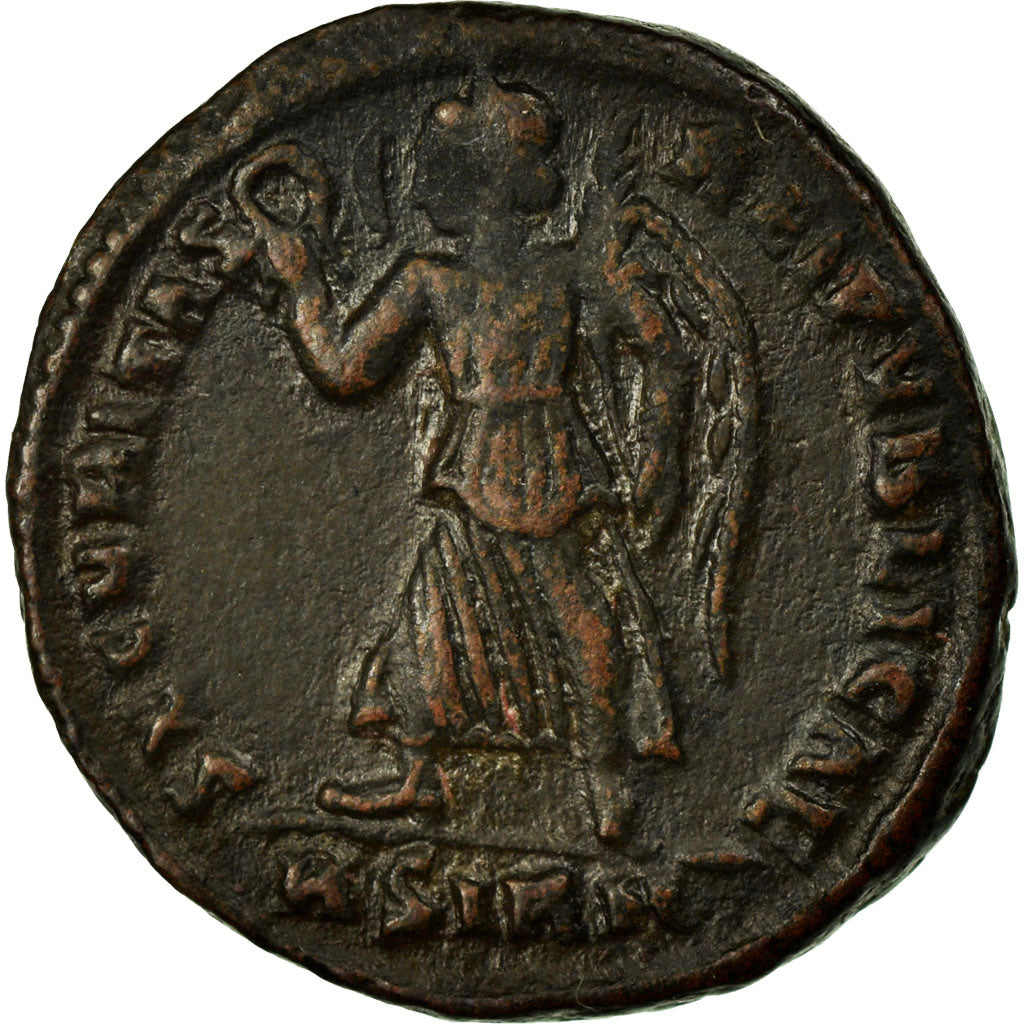 Valentinian I, Nummus, Sirmium, Copper, AU(50-53), Cohen:37