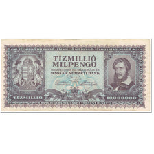 Billet, Hongrie, 10 Million Milpengö, 1946, 1946-05-24, KM:129, TB