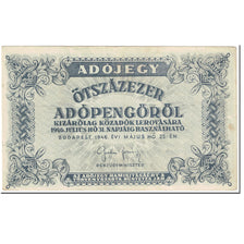 Banknote, Hungary, 500,000 (Ötszazezer) Adópengö, 1946, 1946-05-25, KM:139b