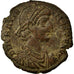 Gratian, Nummus, Aquileia, Copper, EF(40-45), Cohen:30