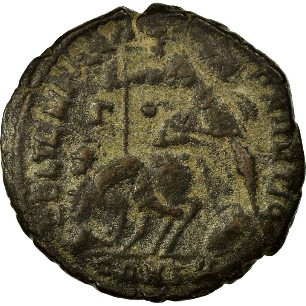 Constance II, Maiorina, Constantinople, Cuivre, TTB, Cohen:44